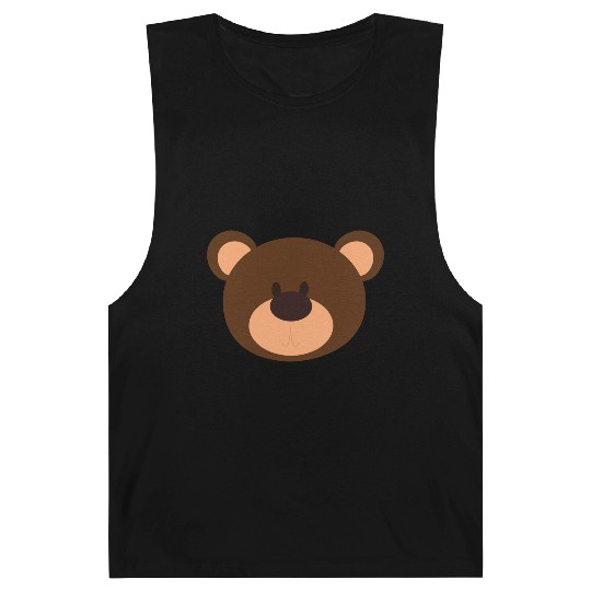 Brown Face Teddy Bear Lover Barnard Tanks