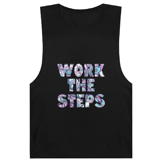 Work the Steps paisley Barnard Tanks