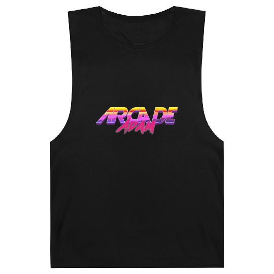Arcade Adam 90s Neon Barnard Tanks