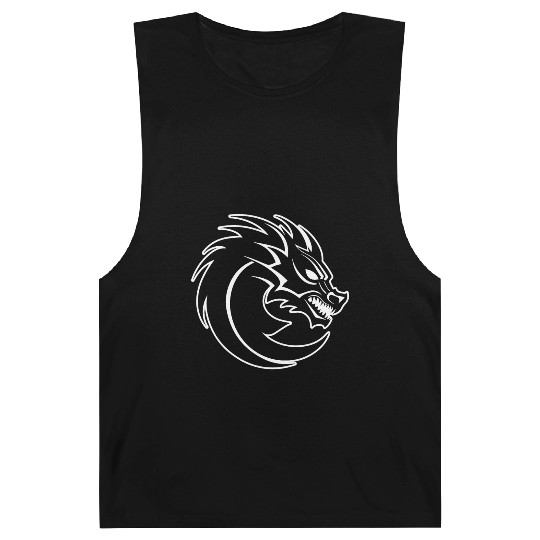 Dragon Mythical Fantasy Serpent Barnard Tanks