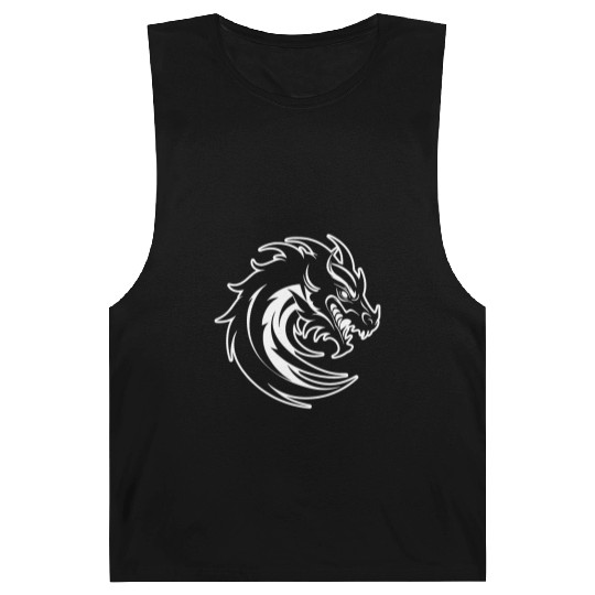 Dragon Mythical Fantasy Serpent Barnard Tanks