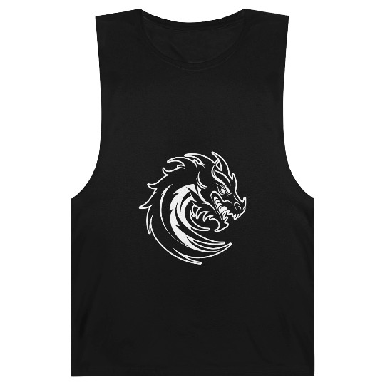 Dragon Mythical Fantasy Serpent Barnard Tanks