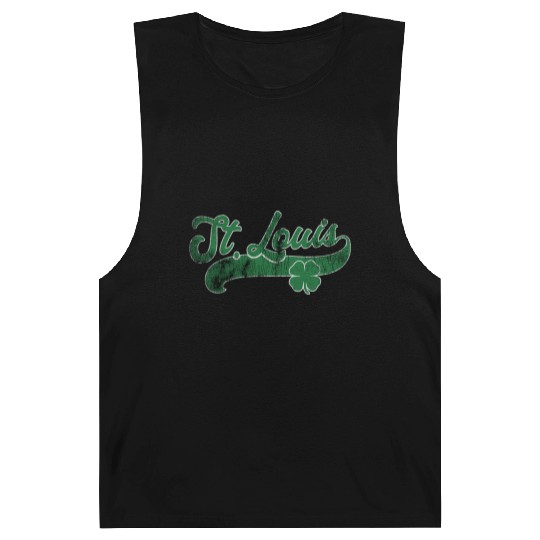 St Louis Shamrock St Patrick'S Day Saint Paddy'S Barnard Tanks