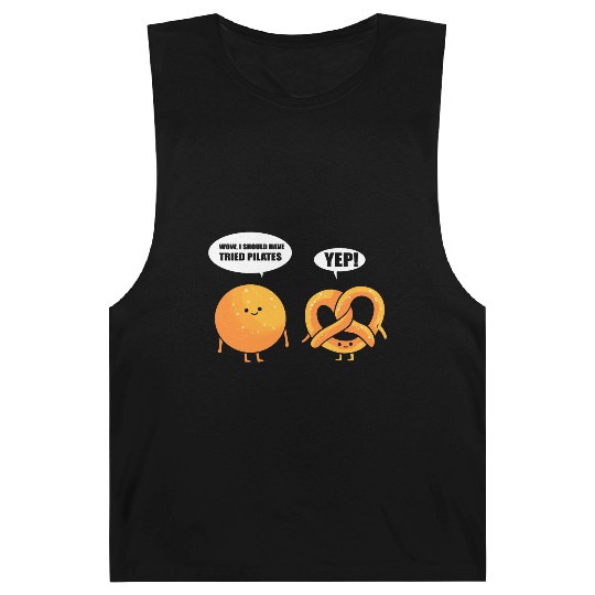 Funny Pilates Gym Coach Barnard Tanks