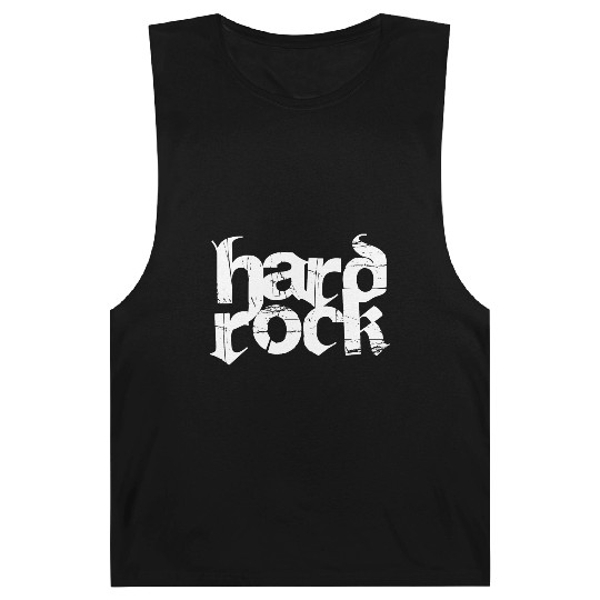 hard rock typography Barnard Tanks