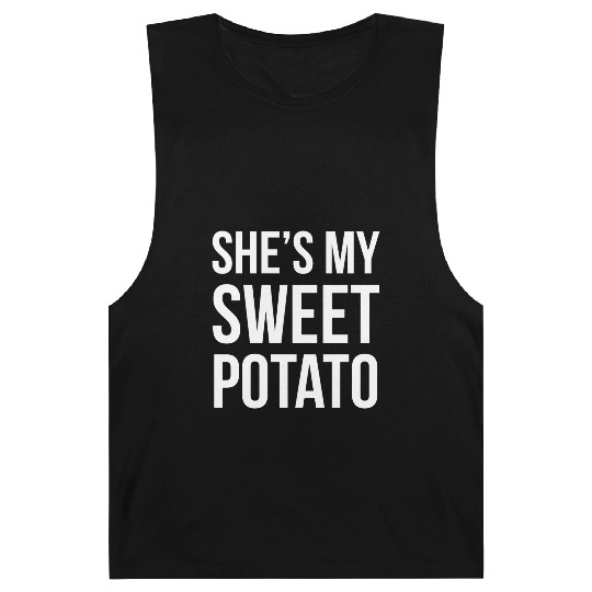She s My Sweet Potato Barnard Tanks