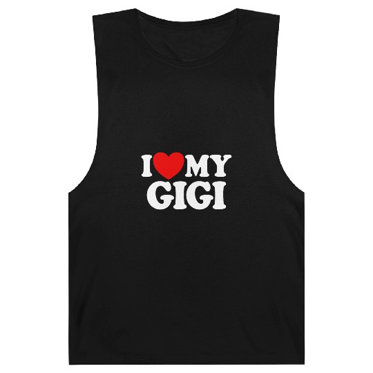 I Love My Gigi Red Heart Grandkids I Love My Gigi Barnard Tanks