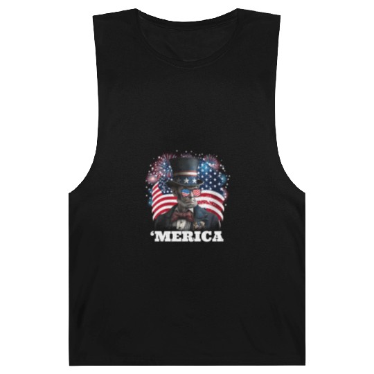 Merica Lincoln Independence Day Party 4th July Barnard Tanks