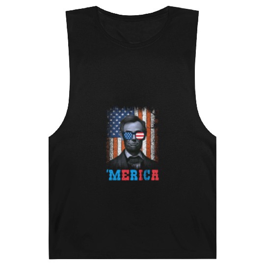 Merica Lincoln Independence Day Party 4th July Barnard Tanks