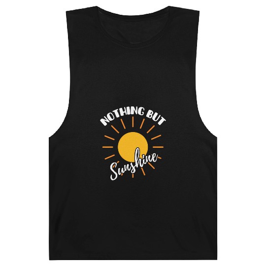 Nothing But Sunshine e Summer Vacation Positivity Barnard Tanks