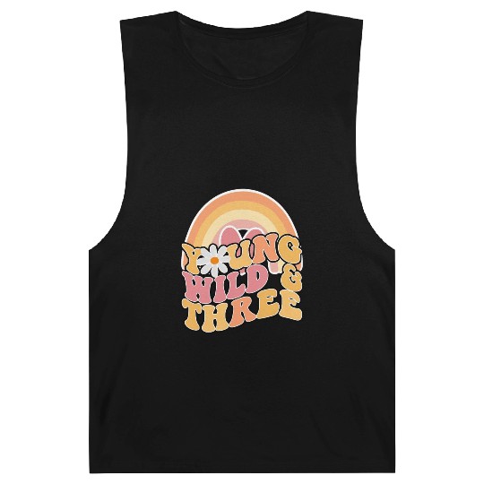 Daisy Birthday Young Wild 3 Boho 3rd Birthday Barnard Tanks