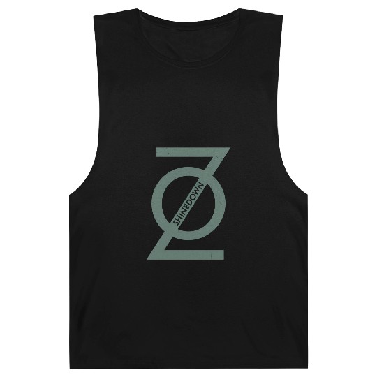 shine down Planet Zero Black Barnard Tanks