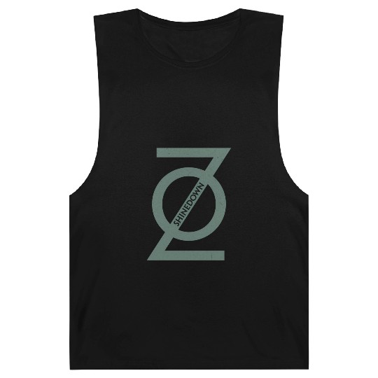 shine down Planet Zero Black Barnard Tanks
