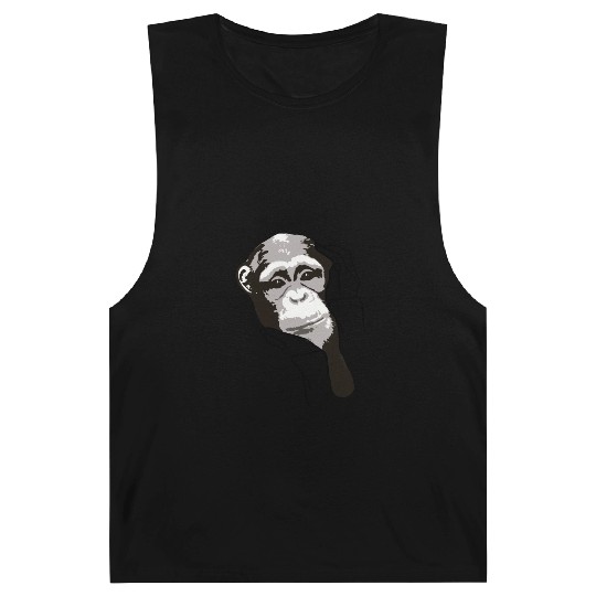 Cute monkey in hands Barnard Tanks