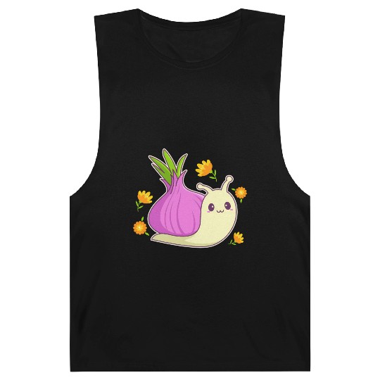 Aesthetic Kawaii Onion Barnard Tanks