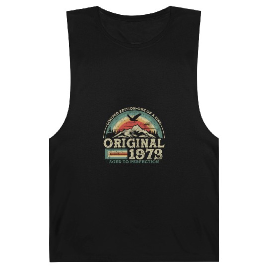Original 1973 Vintage Vintage Birthday Retro Barnard Tanks