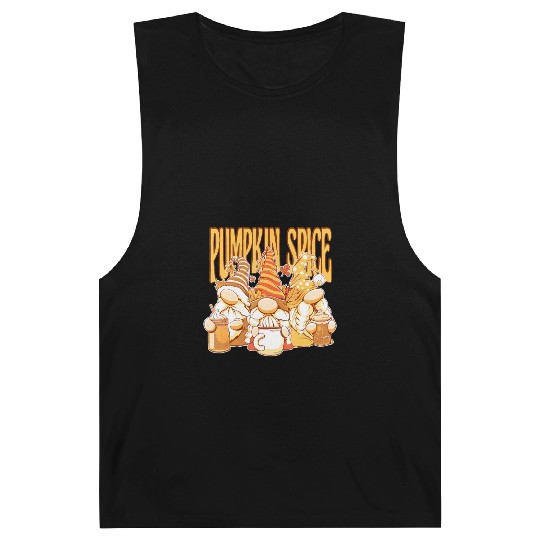 Gnomes Autumn Season Pumpkin Spice Hallothanksmas Barnard Tanks