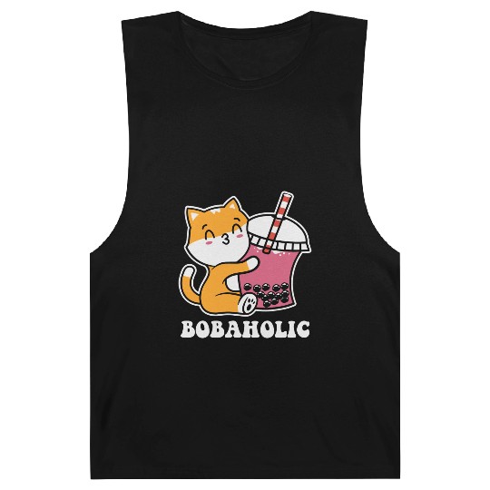 Bubble Milk Boba Tea Tapioca Pearls Lover Funny Barnard Tanks