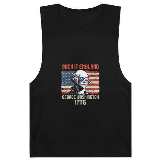 Suck it England George Washington 1776 USA Barnard Tanks