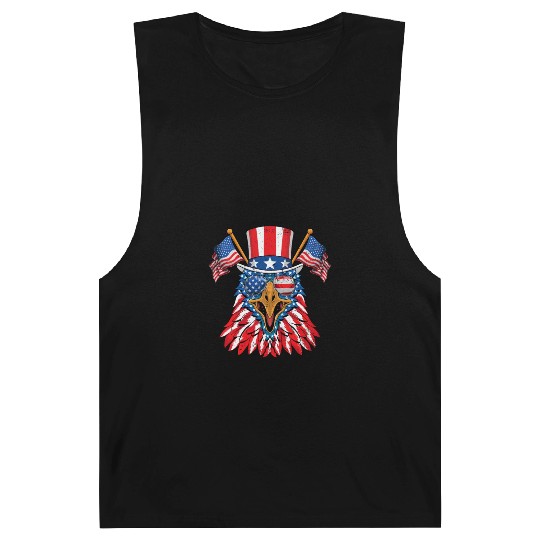 America Eagle USA Patriots American Pride Barnard Tanks