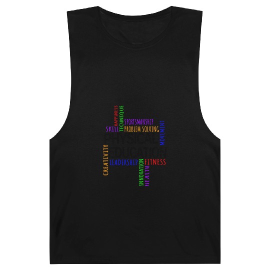 Physical Education Pe Gym Teacher Sport Barnard Tanks