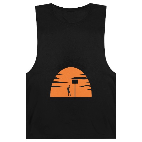 Basketball Gift: Sunset Hoops Barnard Tanks
