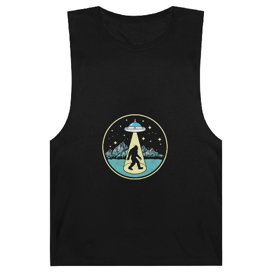 Bigfoot Abduction Sasquatch Ufo Alien Barnard Tanks