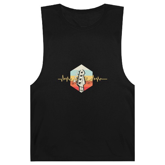 Retro Bass Guitar Barnard Tanks