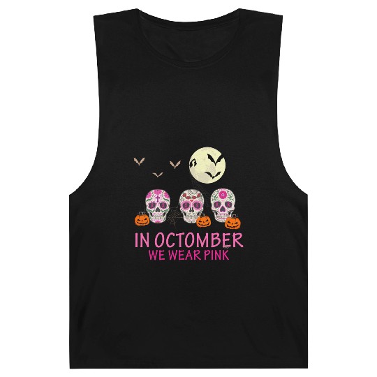In October We Wear Pink gift Barnard Tanks