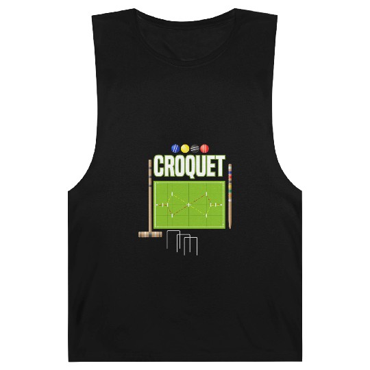 Croquet Player Garden Croquet Golf Sport Barnard Tanks