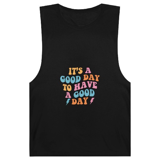 It'S A Day To Have A Day On Back Preppy Barnard Tanks