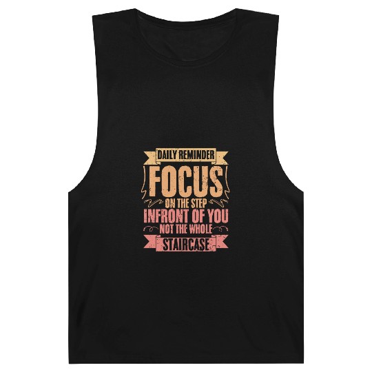 Daily Reminder Vintage Retro Affirmation A Barnard Tanks