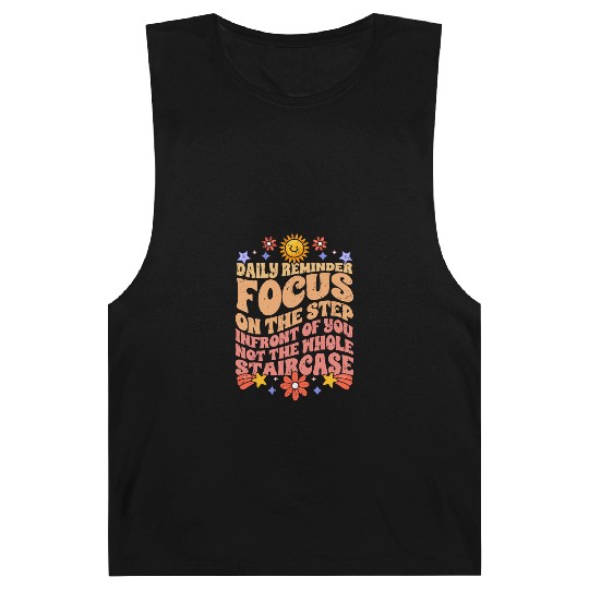 Groovy Daily Reminder Positive Affirmation Barnard Tanks