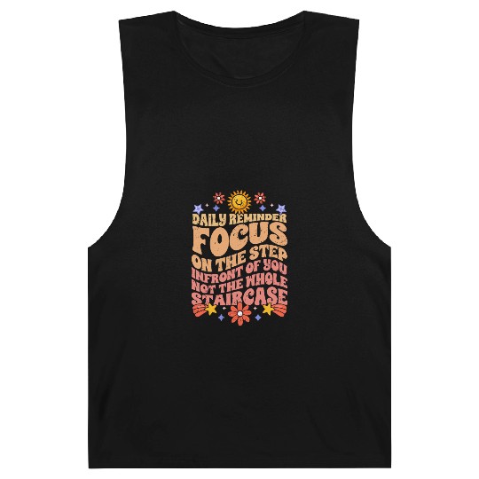 Groovy Daily Reminder Positive Affirmation Barnard Tanks