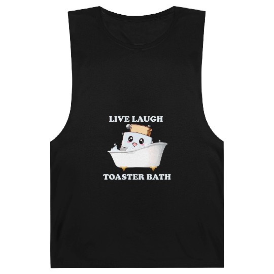 Live Laugh Toaster Bath Saying Barnard Tanks
