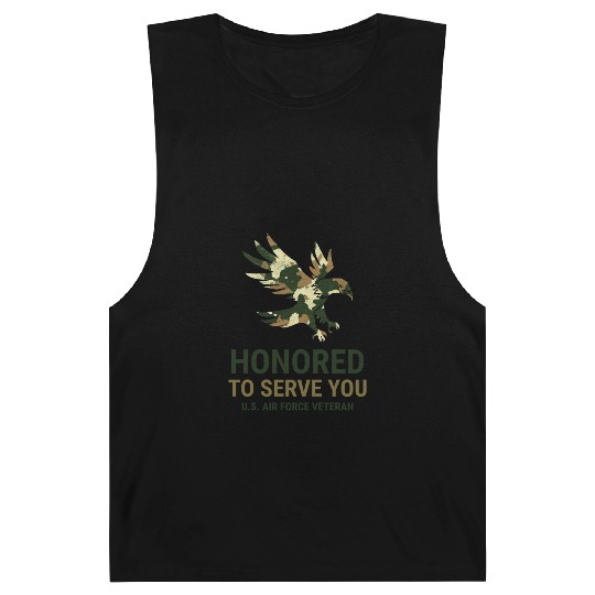 Honored To Serve You Us Air Force Vetera Barnard Tanks