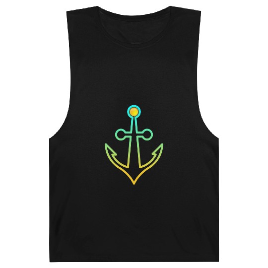 Preppy Nautical Anchor For Sailors Boaters Barnard Tanks