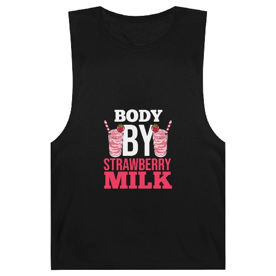 Strawberry Milk Shake Korean Vegan Japanese Barnard Tanks