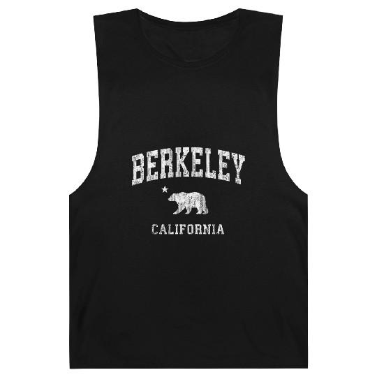 Berkeley California Ca Distressed Sports Barnard Tanks