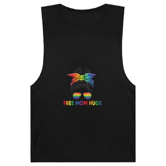 Free Mom Hugs LGBT Pride Free Brother Hugs Barnard Tanks