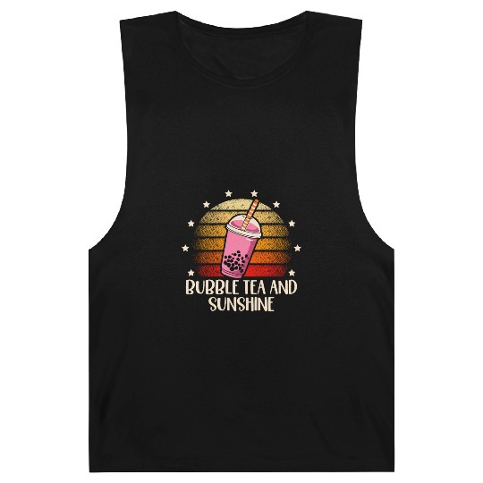 Bubble Tea And Sunshine Boba Tea Drinker Barnard Tanks