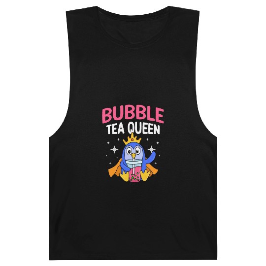 Bubble Tea Queen Boba Tea Drinker Korean Drink Barnard Tanks