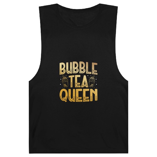 Bubble Tea Queen Boba Tea Drinker Korean Drink Barnard Tanks