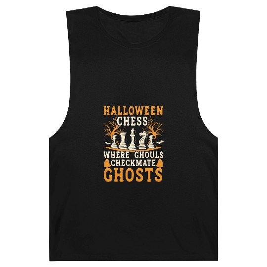 Chess Halloween Trick Or Treat Chess Board Game Barnard Tanks