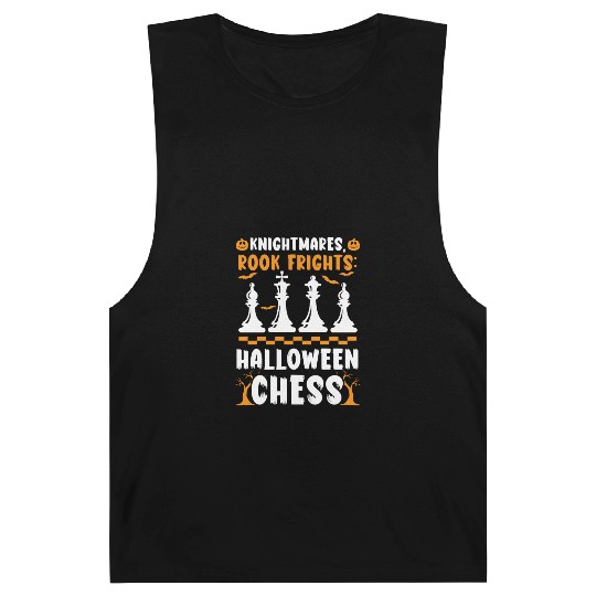 Chess Halloween Trick Or Treat Chess Board Game Barnard Tanks