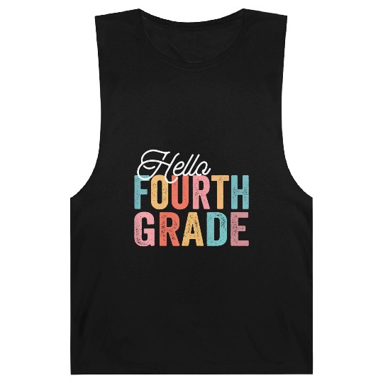 Hello 4th Fourth Grade Back To School Students Barnard Tanks