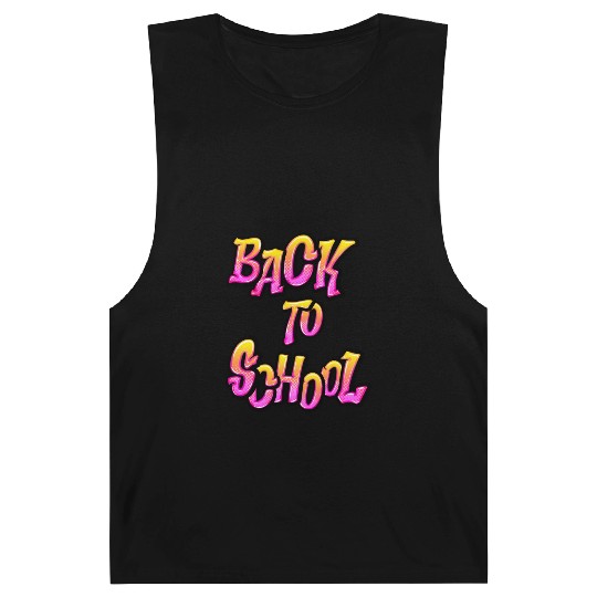 Back To School Cool Design Barnard Tanks