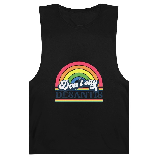 Don't Say DeSantis Rainbow liberal Florida LGBTQ Barnard Tanks