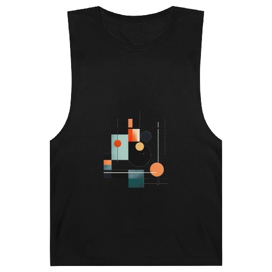 Abstract Circles and Squares Barnard Tanks