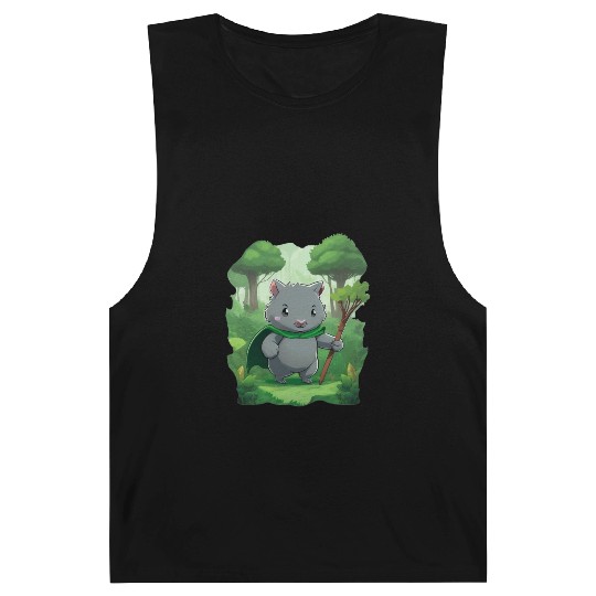 Wombat Hero - Green Cape Wombat Barnard Tanks